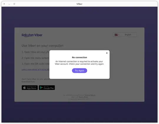 Viber No Connection ScreenShot
