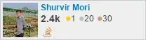 profile for Shurvir Mori on Stack Exchange, a network of free, community-driven Q&A sites