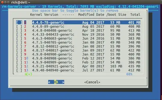 rm-kernels-server line draw