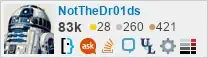 profile for NotTheDr01ds on Stack Exchange, a network of free, community-driven Q&A sites