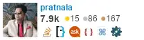 profile for pratnala on Stack Exchange, a network of free, community-driven Q&A sites
