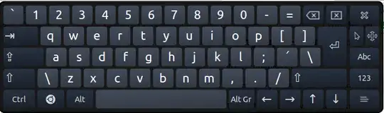 Onboard on-screen keyboard