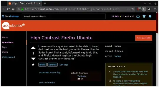 White text on dark background