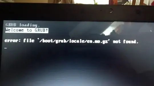 grub black splash screen