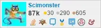 profile for Scimonster on Stack Exchange, a network of free, community-driven Q&A sites