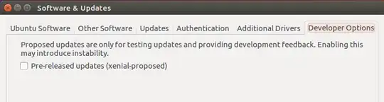 screenshot of proposed updates options screen from software-properties-gtk