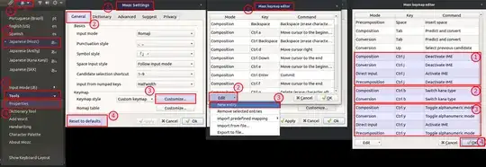 ibus-mozc configurations
