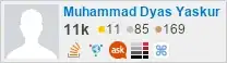 profile for Muhammad Dyas Yaskur on Stack Exchange, a network of free, community-driven Q&A sites