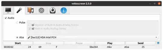 vokoscreen Alsa records fine