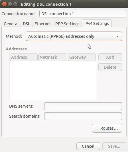 nm-connection-editor:PPPoE