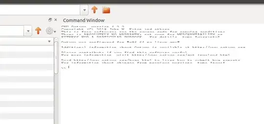 Octave command window