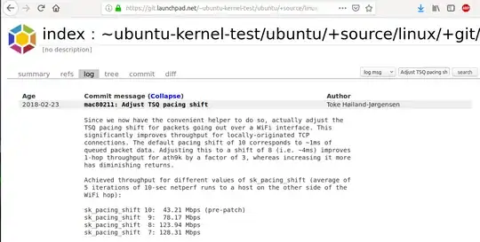 ubuntu kernel commits