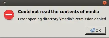 trying to access /media