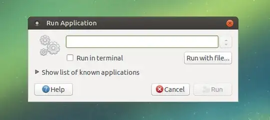 Run Command dialog box in MATE