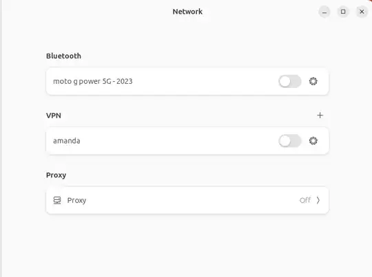 screenshot of the network panel.