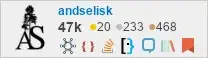 profile for andselisk on Stack Exchange, a network of free, community-driven Q&A sites