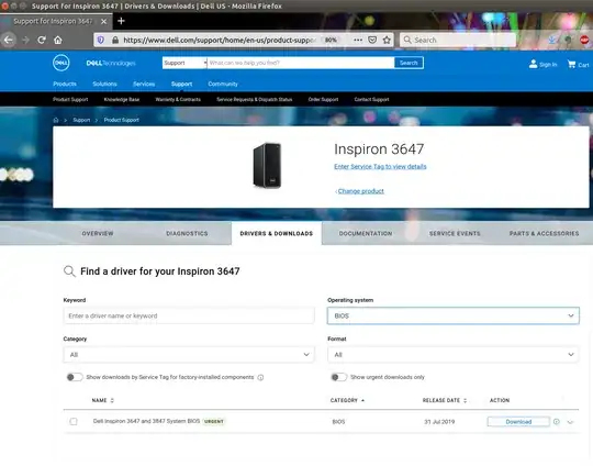 Dell Webpage Support