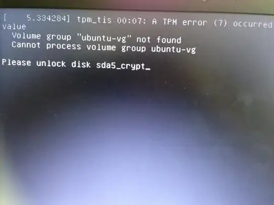 Ubuntu disk unlock in GRUB