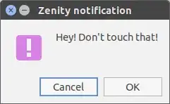 CCSM screenshot - command running