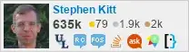 profile for Stephen Kitt on Stack Exchange, a network of free, community-driven Q&A sites