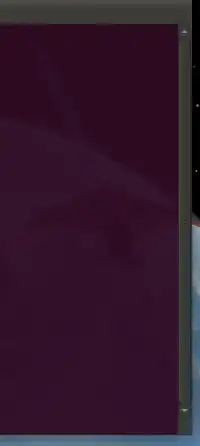 gnome-terminal scrollbars
