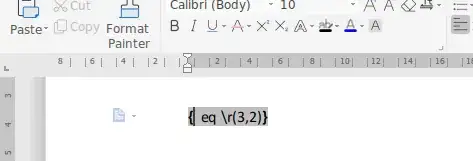 edit to write: eq \r(3,2)