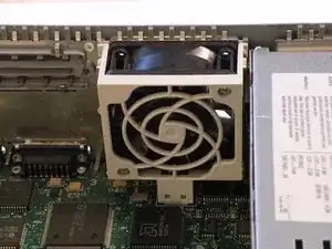 Disassembling Macintosh IIsi System Fan