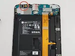 LG G Pad 8.3 4G Back Camera Replacement