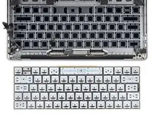 MacBook Pro 13" Touch Bar 2018 Tastatur Teardown