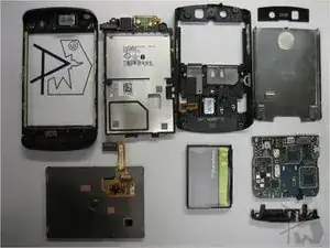 BlackBerry Storm Teardown