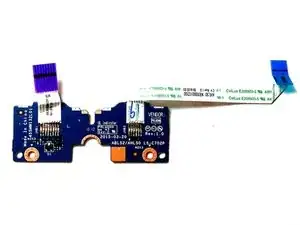 HP 15-AF131DX Trackpad Button Circuit Board Replacement