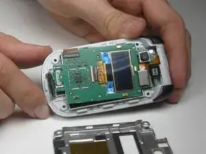 Motorola V325 Screen and External Display Disassembly