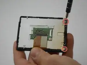 Rear LCD Screen