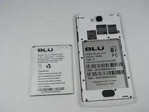 Blu Studio 5.5 S Battery Replacement