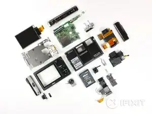 Nikon Coolpix S1000pj Teardown