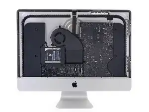 iMac Intel 21,5" Retina 4K Display (2017) RAM und SATA Festplatte aufrüsten