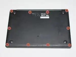 Asus Q501LA-BBI6T03 Back Panel Replacement