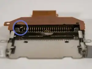 Canon EOS 20D CF card slot repair