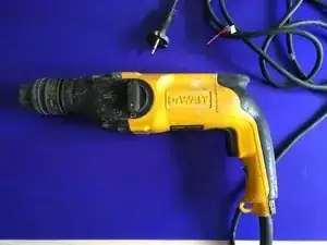 How to Dewalt Rotary Drill D25104 type 2