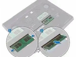 Dell Alienware 13 R3 Memory Modules Replacement