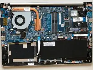 N131WU Laptop Access to main components