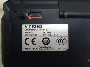 VIT P2402 Laptop Disassembly