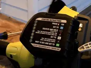 Ryobi String Trimmer RY253SS Fuel Lines and Filter Replacement