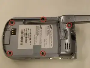 Samsung SCH-A890 Back Cover Replacement