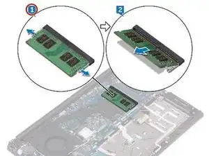 Dell Inspiron 14 7460 Memory Modules Replacement