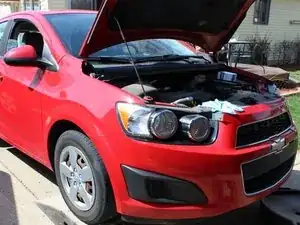 2013 Chevrolet Sonic Oil Filter Replacement