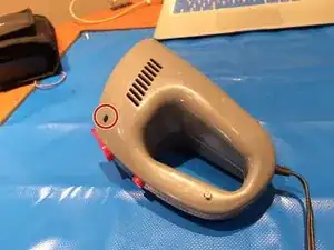 Car and Drivers Auto HandHeld Vacuum Bagless Teardown