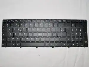 Tastatur aus dem Why! NK50SZ austauschen