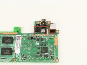 Nexus 7 2nd Generation Front Facing Camera Replacement