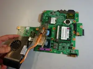 Dell Inspiron 1750 Internal Fan Replacement